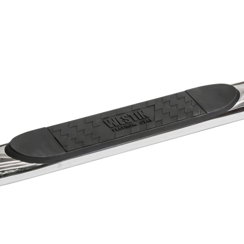 Westin 21-2310 Platinum 4 Oval Nerf Step Bars for 2002-2009 Dodge Ram 1500 Quad Cab Stainless Steel