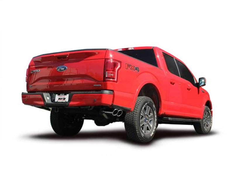 Borla 140619 15-16 Ford F-150 3.5L EcoBoost Ext. Cab Std. Bed Catback Exhaust ATAK Truck Side Exit - #140619
