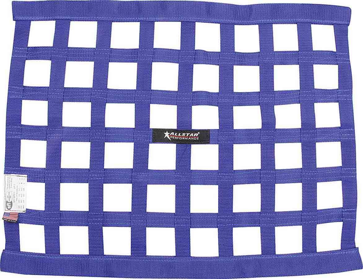 Allstar Performance Window Net Border Style 18 x 24 SFI Blue ALL10286