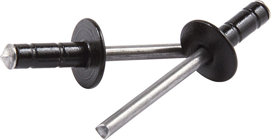 Allstar Performance Medium Head Rivet Black 250pk Multi Grip Aluminum Mandrel ALL18071