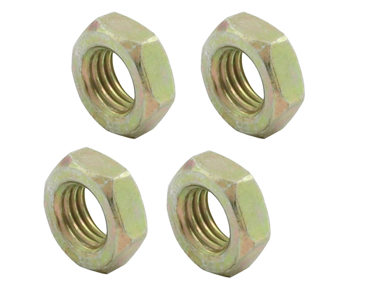 Allstar Performance 1/4-28 LH Steel Jam Nuts 10pk ALL18251-10