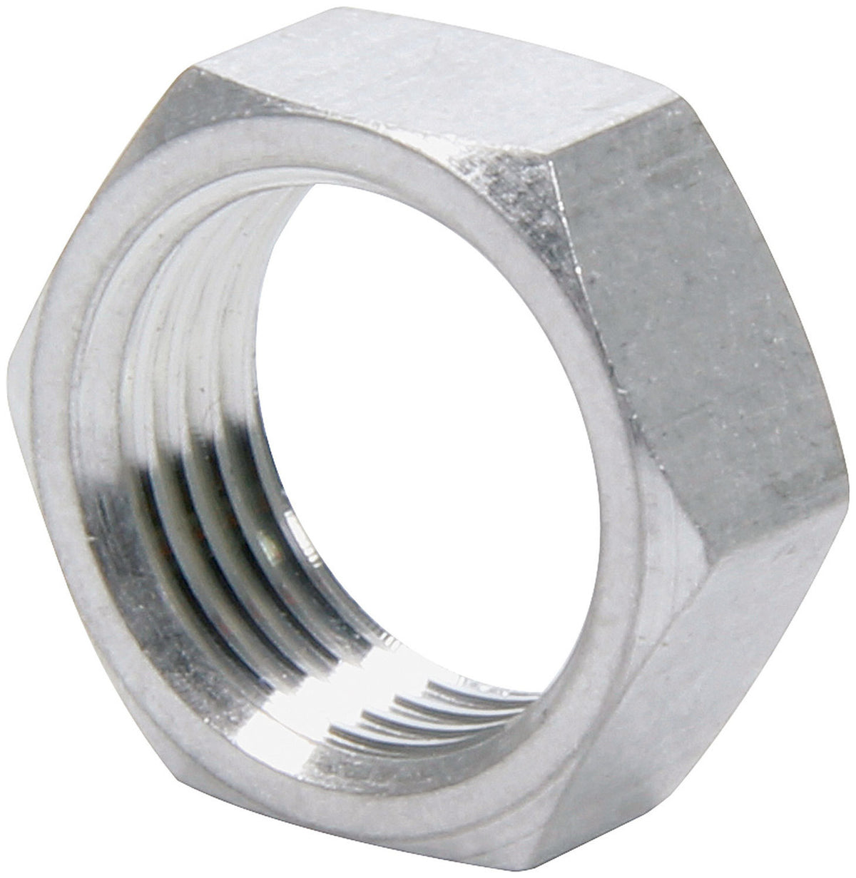Allstar Performance 5/8-18 RH Aluminum Jam Nuts Thin OD 4pk ALL18296