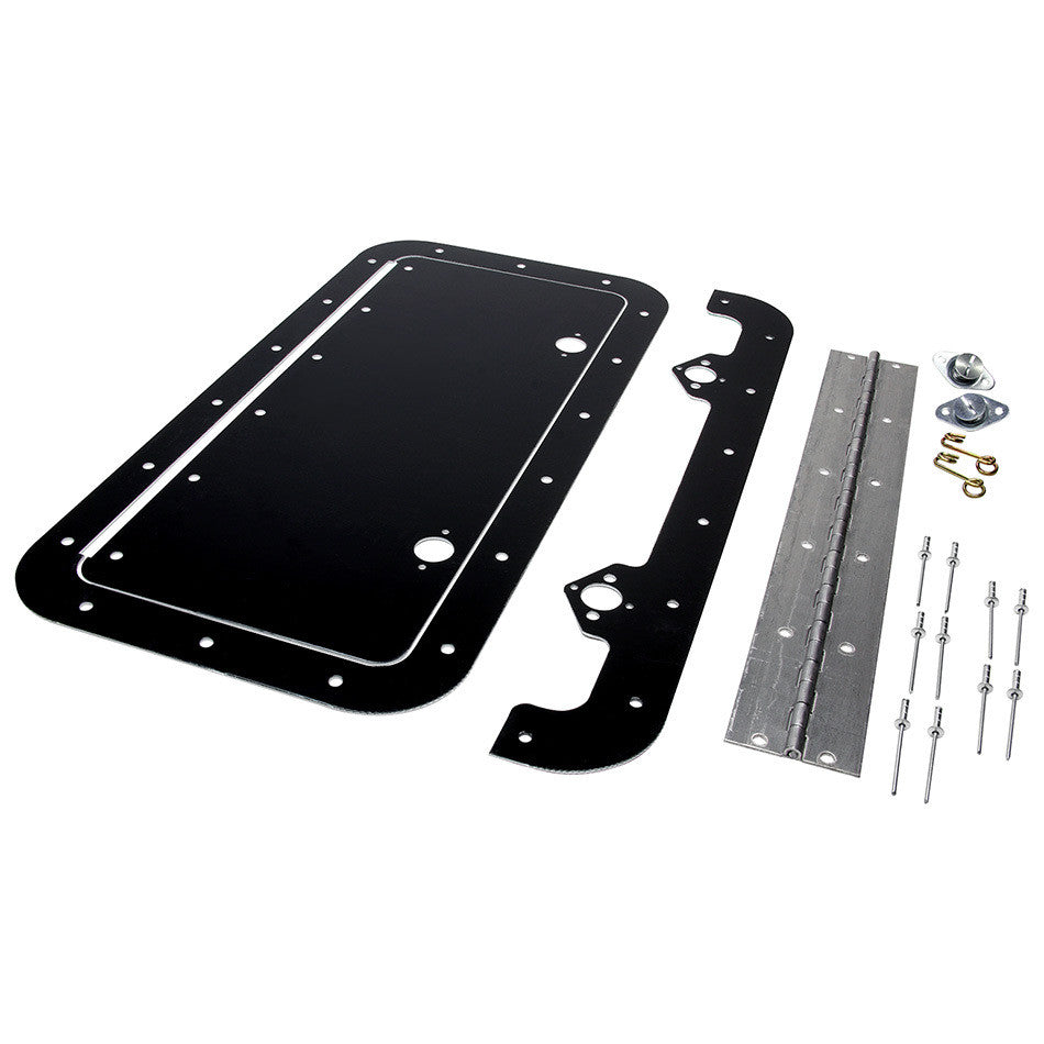 Allstar Performance Access Panel Kit Black 6in x 14in ALL18542