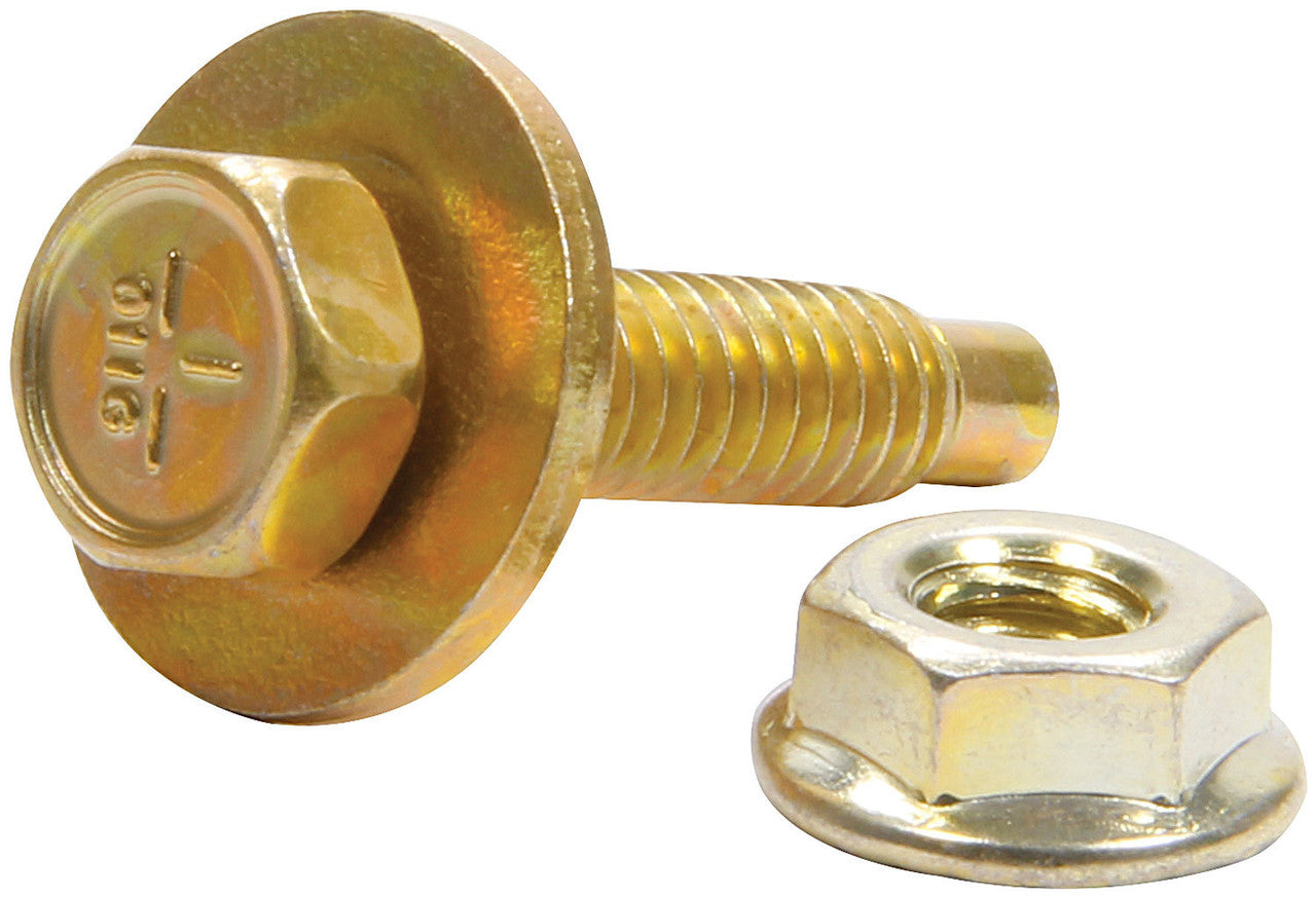Allstar Performance Body Bolt Kit 50pk Gold 1-1/8in ALL18561-50