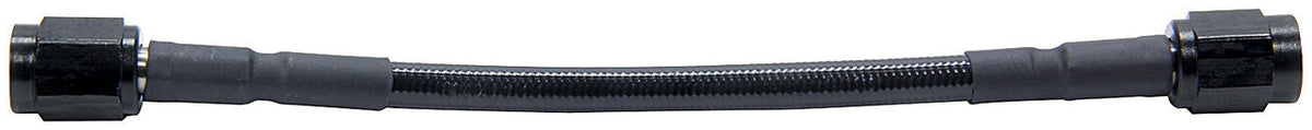 Allstar Performance Coated Braided Line 9in #2 Hose -3 Straight/-3 Straight ALL48386