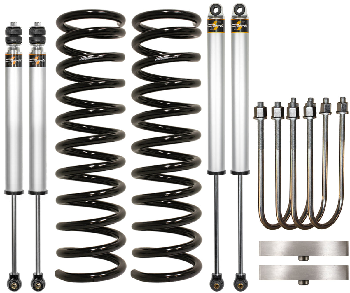Carli Suspension CS-DLVL-CS-19-D 2.5 in Level System & 1 in Block for 2019-2025 Ram 3500 Diesel 4x4