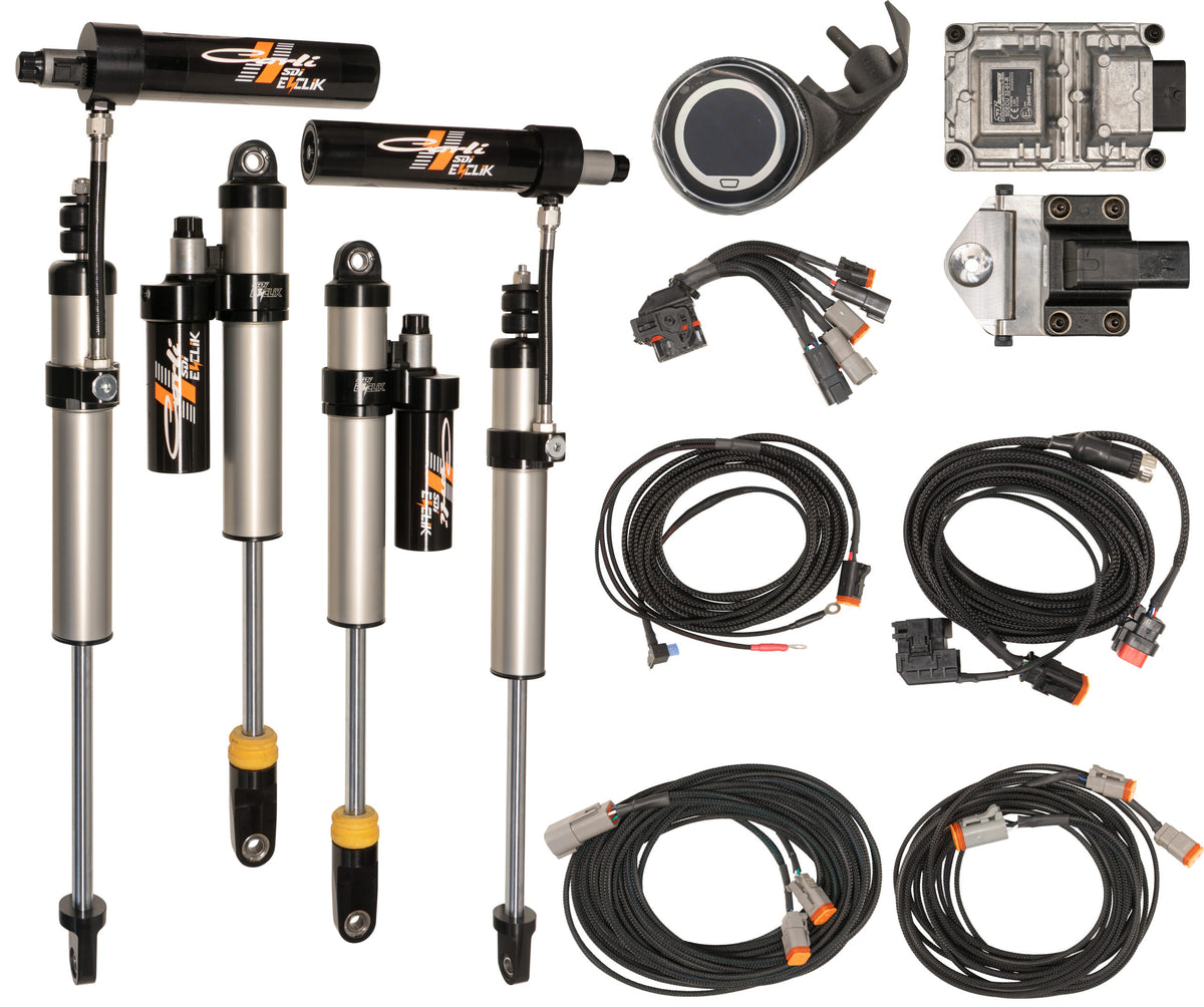 Carli Suspension AP-FEV25SPKG-R-17 E-Venture 2.5 Rear Shocks for 2017-2023 Ford F-250 / F-350 Super Duty Diesel