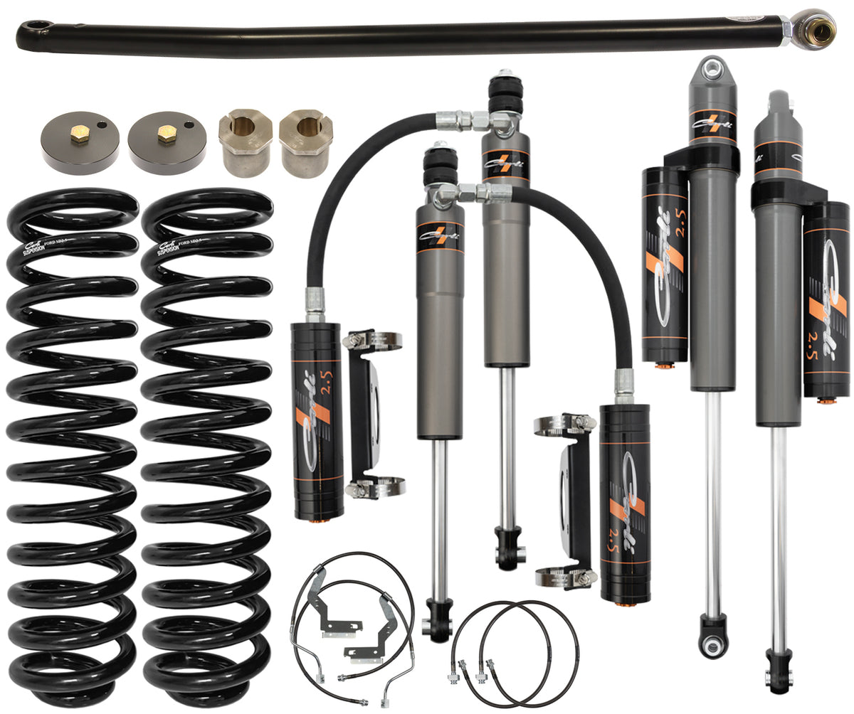 Carli Suspension CS-FLVL-PF-11 2.5 in Pathfinder System for 2011-2016 Ford F-250 / F-350 Super Duty Diesel 4x4