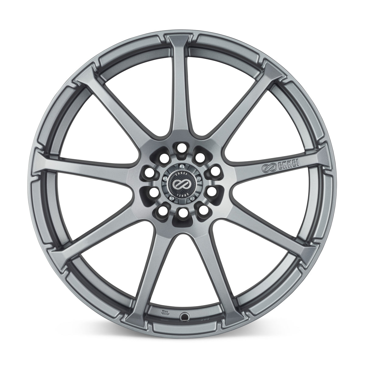 Enkei EDR9 17x7 5x100/114.3 45mm offset 72.6 Bore Diameter Silver Wheel