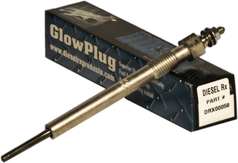 DieselRX DRX00058 Glow Plug 12V Single for 2001-2005 Chevrolet Silverado / GMC Sierra HD 6.6L Duramax
