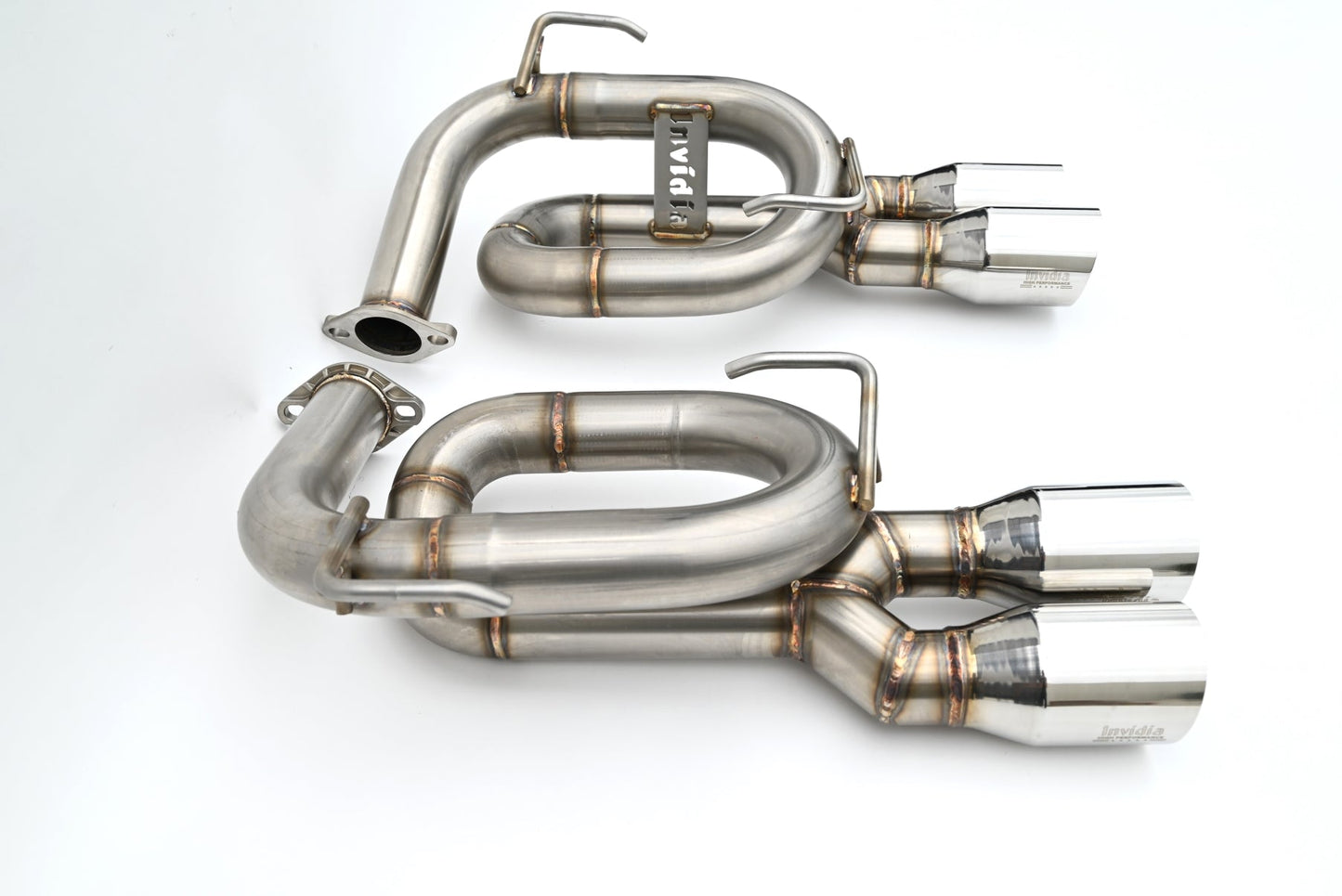 Invidia HS22SW4AT4SSL 22-Up Subaru WRX Axle Back Twin Loop 3.5" Single Layer S.S. Tip Exhaust