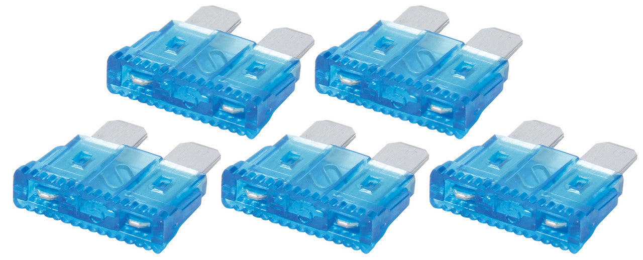 QuickCar 15 Amp ATC Fuse Blue 5pk