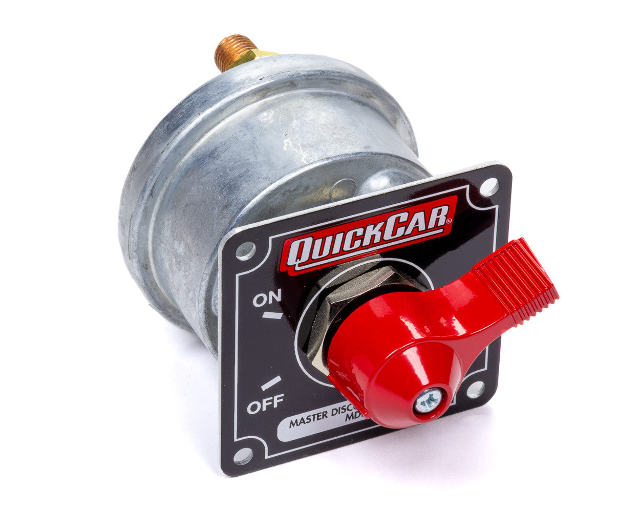 QuickCar Master Disconnect Switch with Black Plate