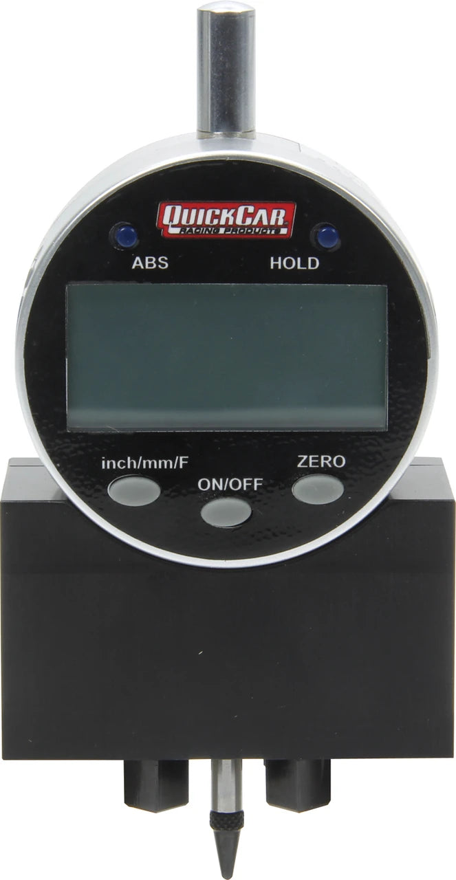 QuickCar Digital Tread Depth Gauge with Billet Base