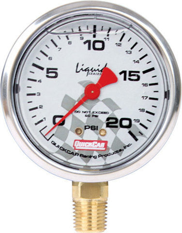 QuickCar 0-20 PSI Liquid Filled Tire Inflator