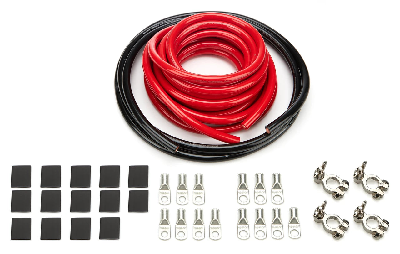 QuickCar Drag Battery Cable Kit 2 AWG