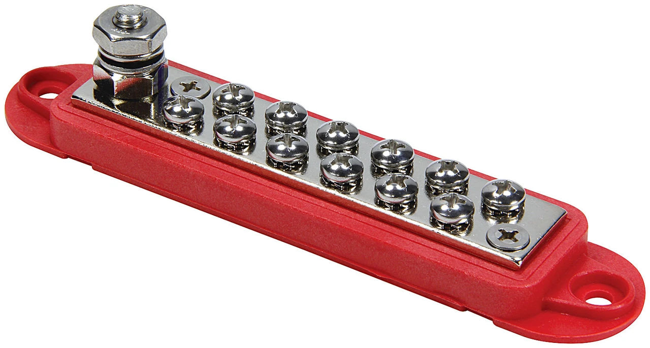 QuickCar Red 12 Point Busbar