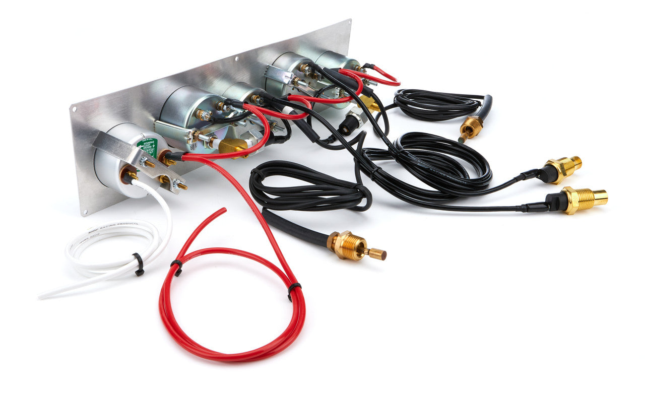 QuickCar Extreme 4-1 Gauge Panel OP/WT/OT/FP/Tach