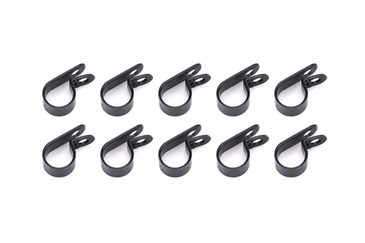 QuickCar Adel Line clamps Nylon 1/2" 10 each