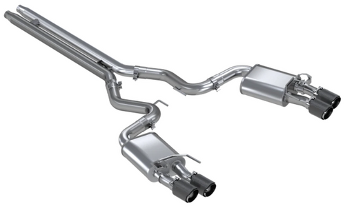 MBRP S72093CF Armor Pro Cat-Back Exhaust - Dual Quad Split Rear Exit | 2018-2023 Ford Mustang GT 5.0L V8 (Active Exhaust)
