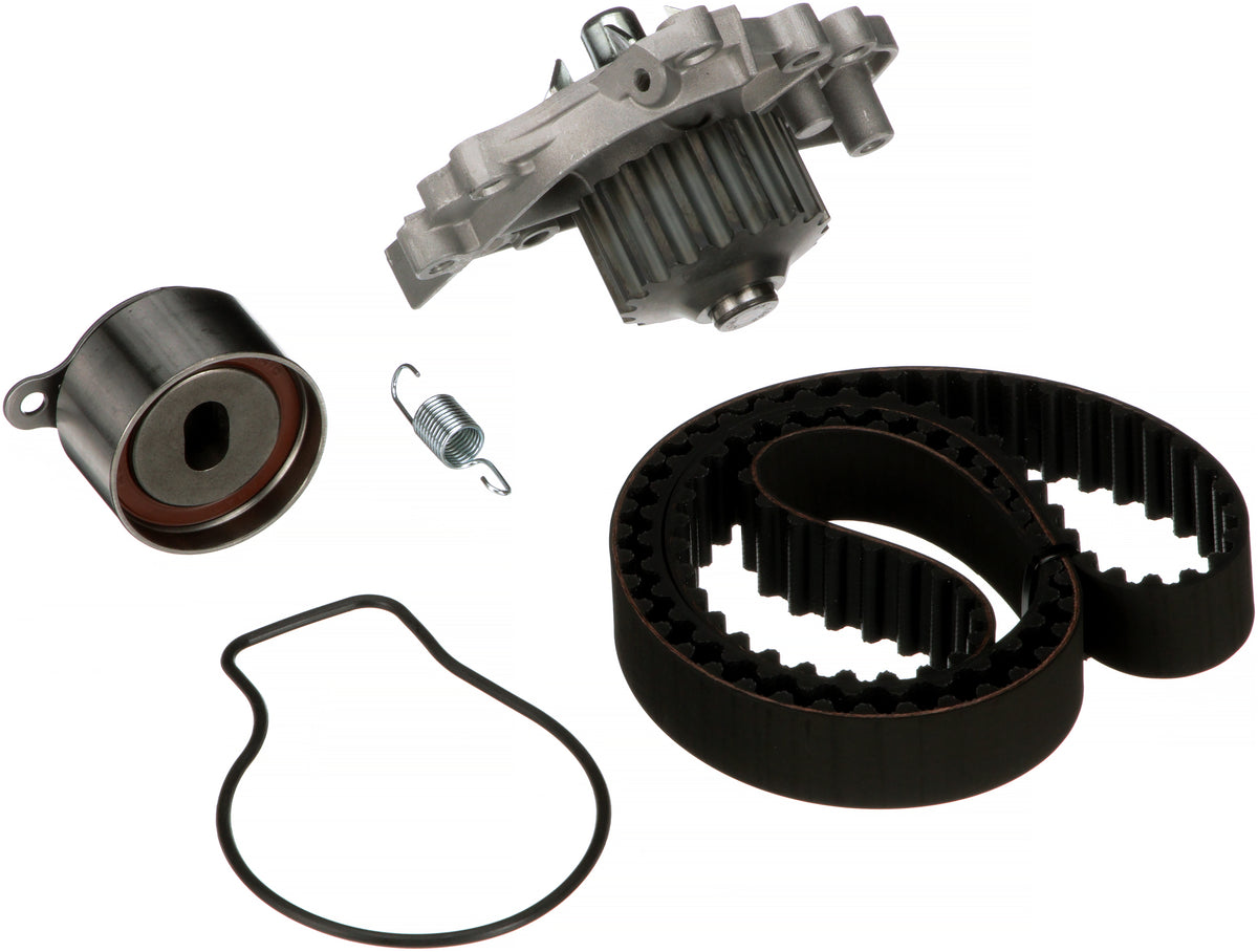 Gates TCKWP184 Timing Belt Kit with Water Pump for 1996-2001 Acura Integra 1997-2001 Honda CR-V