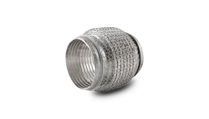 Vibrant SS Flex Coupling with Interlock Liner and Mesh Braid 3in inlet/outlet
