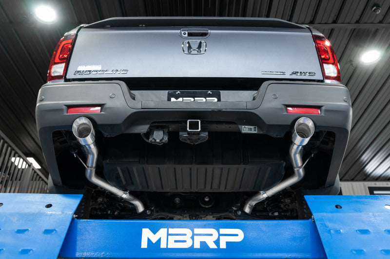 MBRP S5901304 Armor Pro Cat-Back Exhaust - Dual Rear Exit | 2021-2026 Honda Ridgeline 3.5L