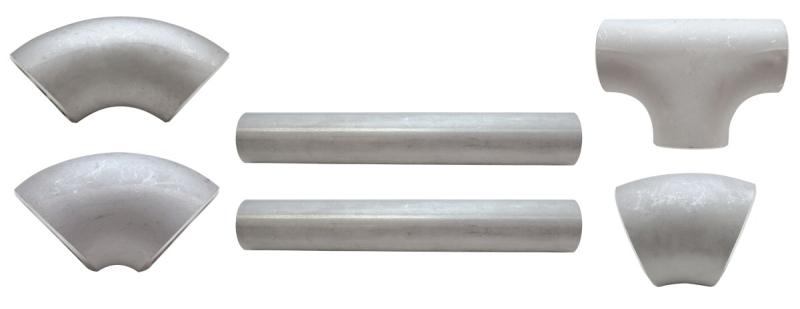 Vibrant 3in Nom. Schedule-10 T304 SS Tight Radius 90 deg. Elbow