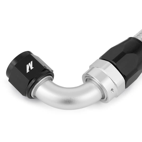 Mishimoto 3 Ft Stainless Steel Braided Hose w/ -10AN Fittings - #MMSBH-10-3