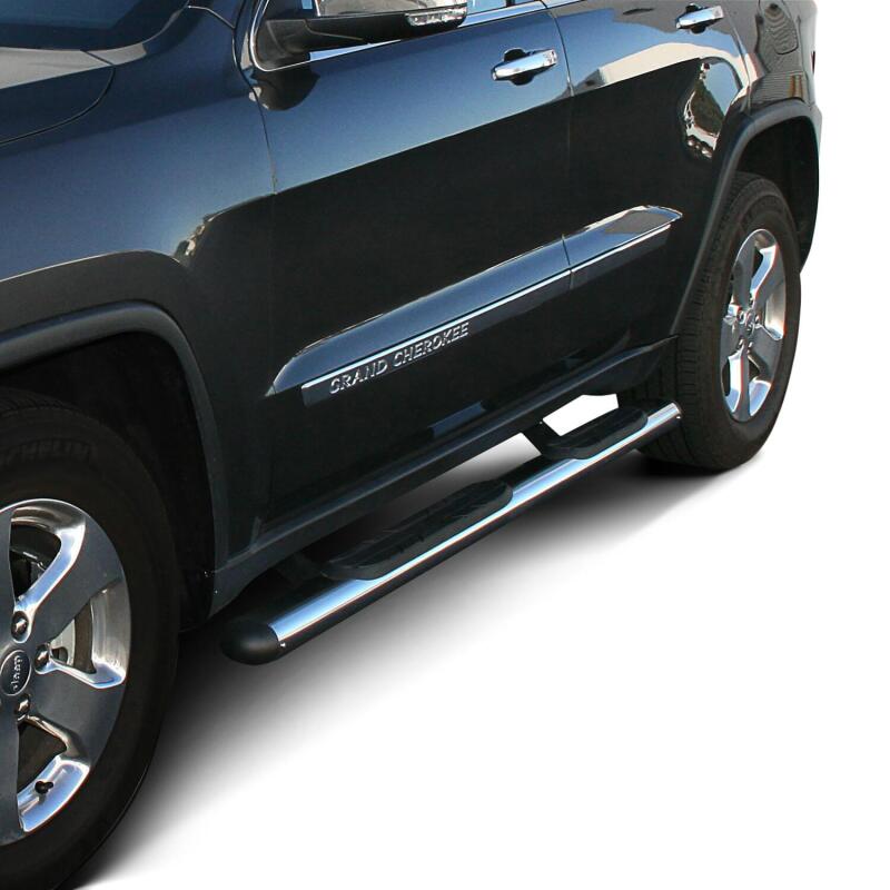 Westin 22-5050 Premier 4 Oval Nerf Step Bars 72 in Stainless Steel