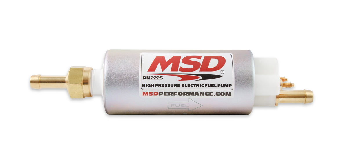 MSD 2225 High Pressure Electric Fuel Pump
