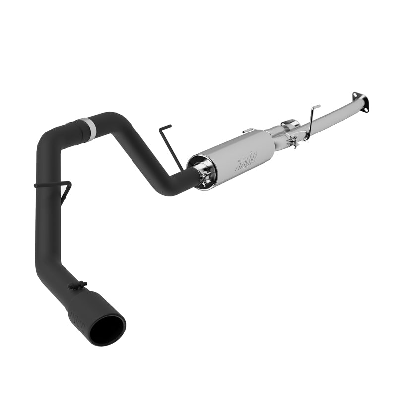 MBRP S5314BLK 2009-2014 Toyota Tundra 5.7L EC-Std. & SB/CC-SB 3in Cat-Back Single Side AL - Black - #S5314BLK