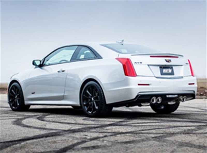 Borla 140692 2016 Cadillac ATS-V 3.6L Twin Turbo Catback Exhaust 4in Tips Dual Split Rear Exit - #140692