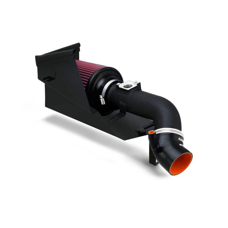 Mishimoto 06-11 Honda Civic Si Performance Air Intake w/ Heat Shield - Wrinkle Black - #MMAI-CIV-06SIHWBK
