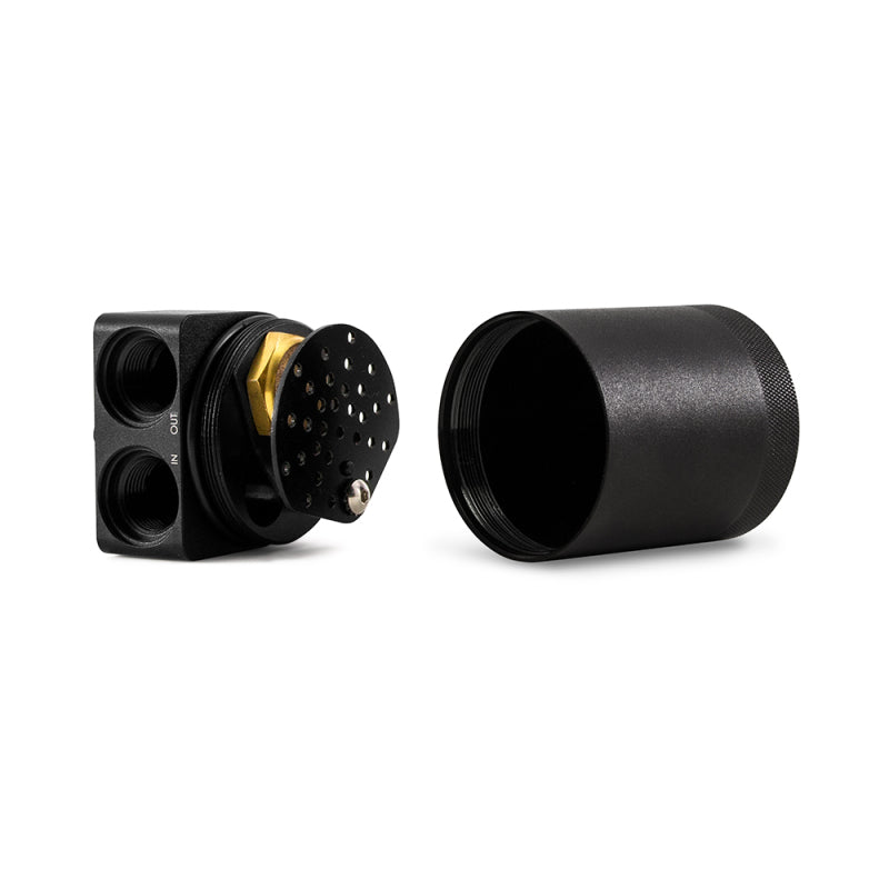 Mishimoto 2020+ Chevrolet Corvette C8 Baffled Oil Catch Can Kit (PCV Side) - Black - #MMBCC-C8-20P
