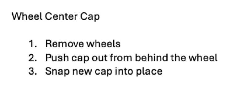 APR Center Cap (Use w/Flow Formed Wheels) - Static - Black