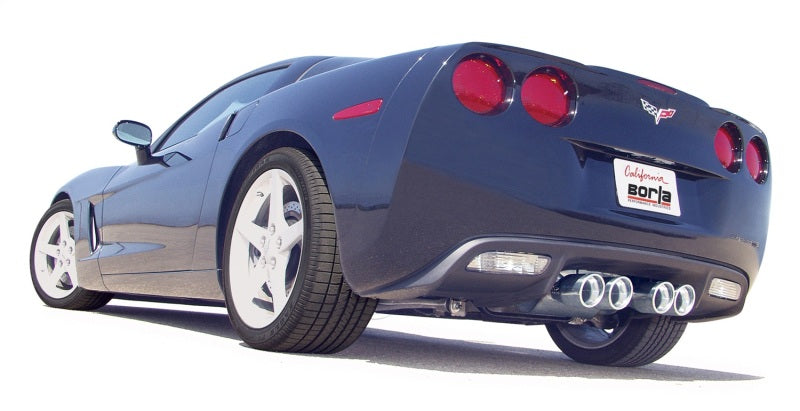 Borla 11816 05-08 Chevrolet Corvette Coupe/Conv 6.0L/6.2L 8cyl Aggressive ATAK Exhaust (rear section only) - #11816