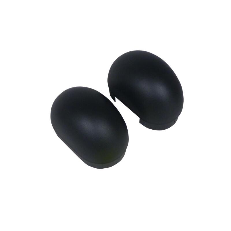 Westin 22-5003 Platinum 4 Oval 4 in Tube Step End Cap Kit Black