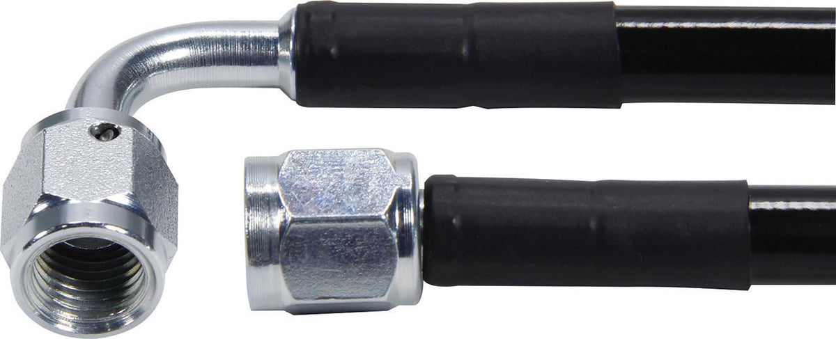 Allstar Performance Coated Line #3STR to 90 Steel Ends 48in ALL48434-48