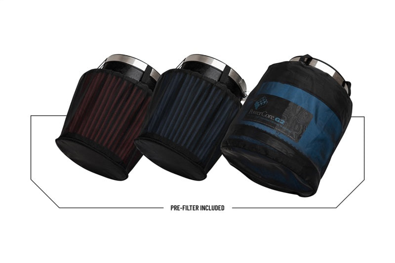 Corsa 2021-2026 Ford Bronco 2.7L Cold Air Intake With DryTech 3D Dry Filter