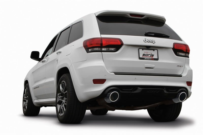 Borla 140633 2015 Jeep Grand Cherokee SRT8 ATAK Dual Round Rolled Exit Catback Exhaust - #140633
