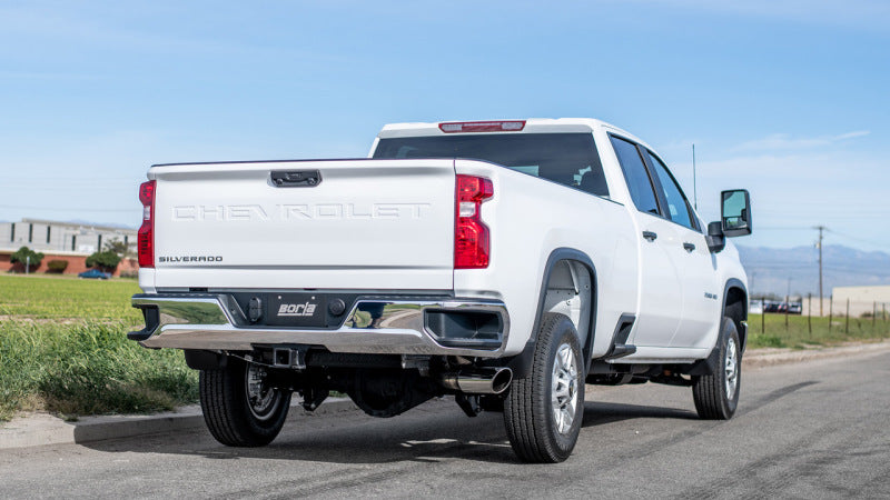 Borla 140833 20-22 Chevrolet/GMC Silverado/Sierra 6.6L T-304 SS Cat-Back S-Type Exhaust - Brushed - #140833