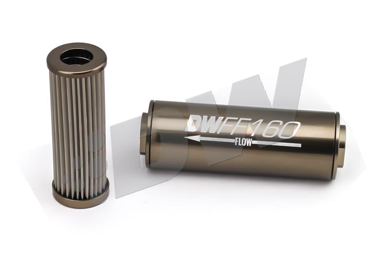 DeatschWerks Stainless Steel 10 Micron Universal Filter Element (fits 160mm Housing)