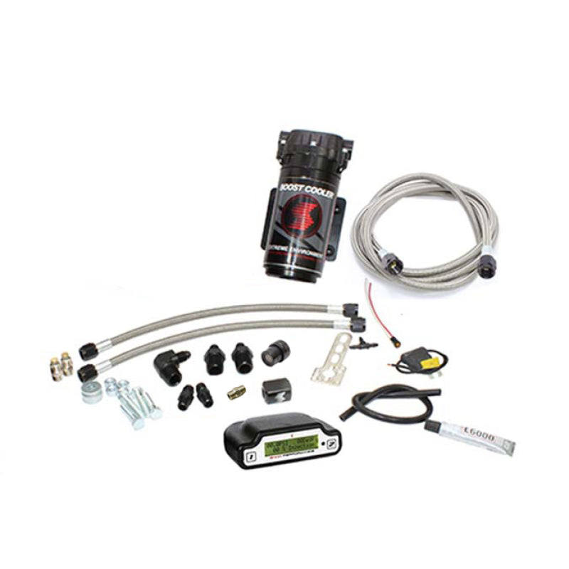 Snow Performance SNO-320-BRD-T Stage 3 Boost Cooler DI 2D MAP Progressive Water Injection Kit (SS Brded Line/4AN) w/o Tank
