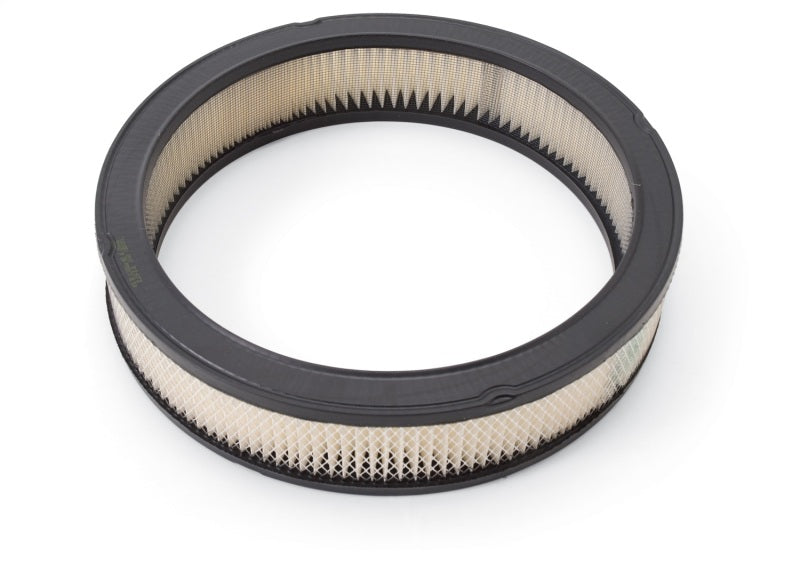 Edelbrock 1217 14 x 3 Inch Air Filter Element for Elite Series Round Air Cleaner