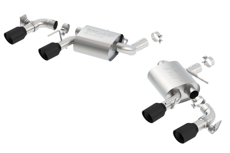 Borla 11924CB 2016-2018 Chevrolet Camaro SS AT/MT RWD Ceramic Black S-Type Exhaust (w/ Dual Mode Valves) - #11924CB