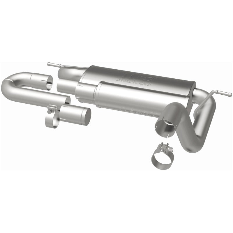 MagnaFlow 19620 18-23 Jeep Wrangler JL 2.0L/3.6L Overland Series Axle-Back Exhaust - #19620