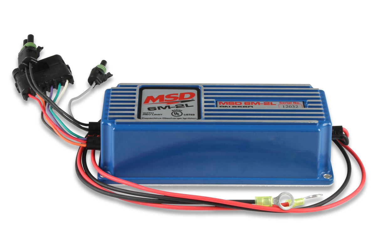 MSD 6560 6M-2L Marine Certified Ignition with Rev Limit