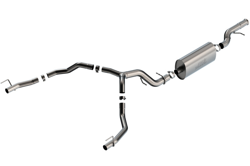 Borla 140889 21-22 Cadillac Escalade 6.2L V8 2/4WD 4DR Touring Cat-Back Exhaust w/ Factory Bezel Tips - #140889