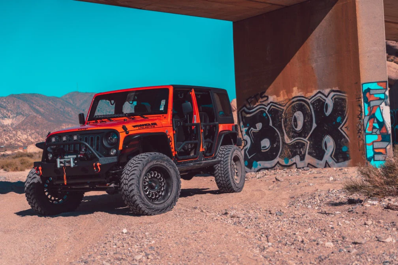 Body Armor 4x4 (JK-6154) for 2018+ Jeep Wrangler JL Gladiator JT Tube Doors Rear Pair - #JK-6154